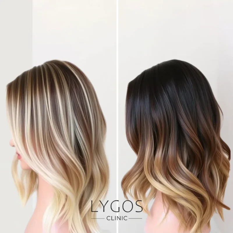 Differences Between Balayage and Ombre